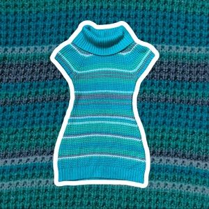 Heart N Crush Sweater Tank Turtleneck